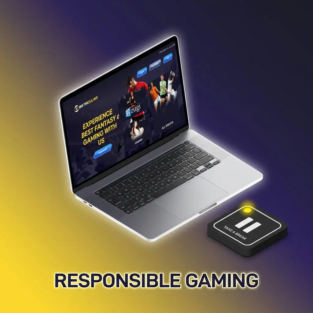 Betacular responsible gaming tools including deposit limits, self-exclusion, and session controls for safe gambling